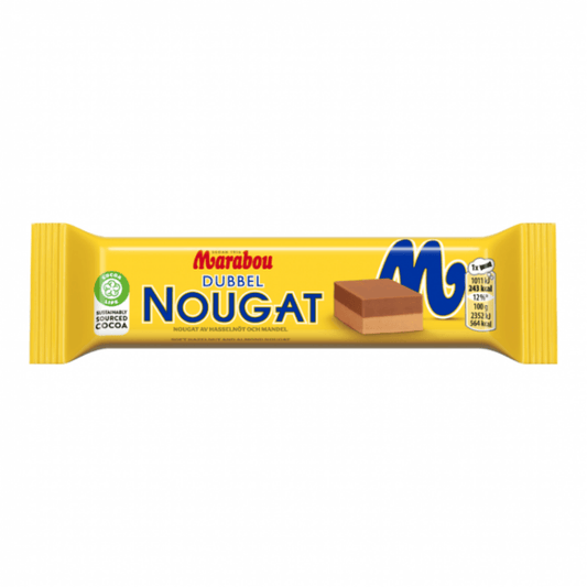 Marabou Dubbel Nougat 42 X 43 G