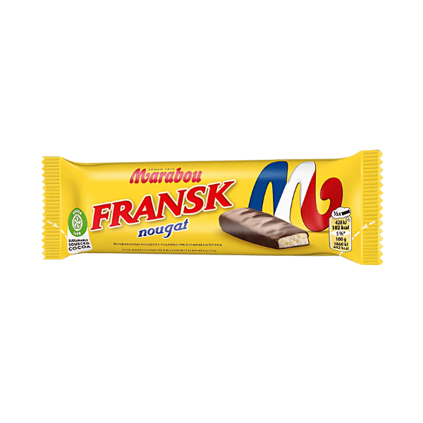 Marabou Fransk Nougat Dubbel 46 G