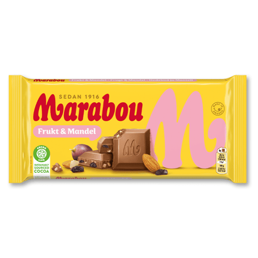 Marabou Frukt & Mandel 15 X 200 G