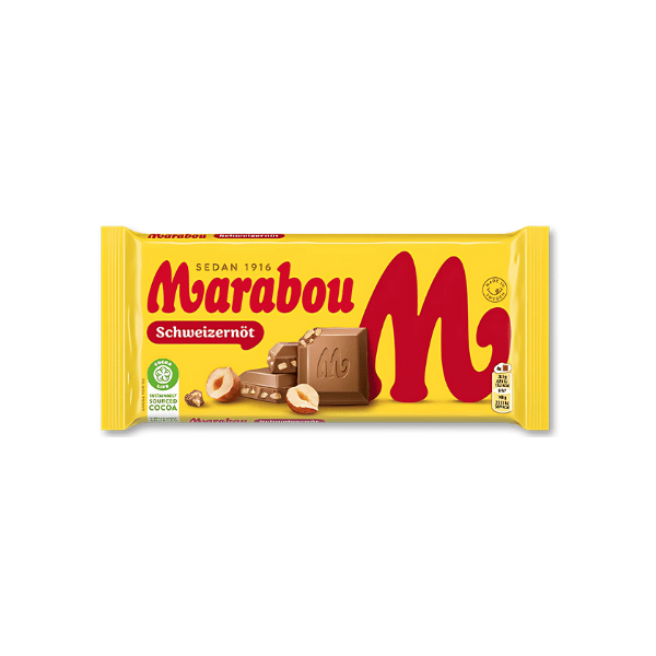 Marabou Schweizernöt 22 X 100 G