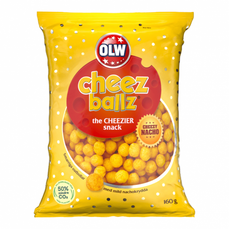 OLW Cheez Ballz 18 X 160 G