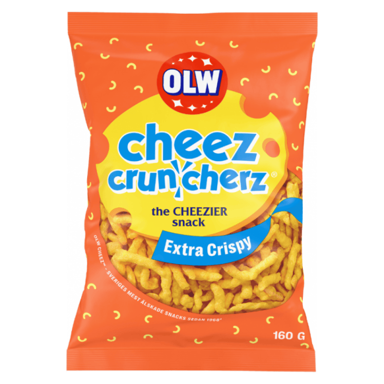 OLW Cheez Cruncherz 28 X 160 G