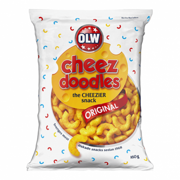 OLW Cheez Doodles 21 X 160 G