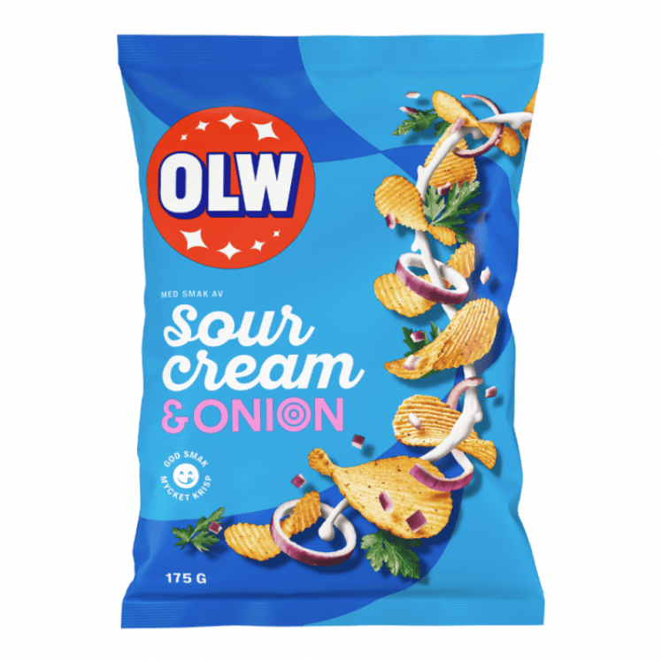 OLW Sourcream & Onion 21 X 175 G