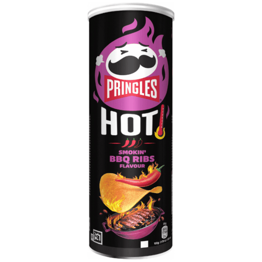 Pringles Hot Smokin BBQ Ribs 19 X 160 G