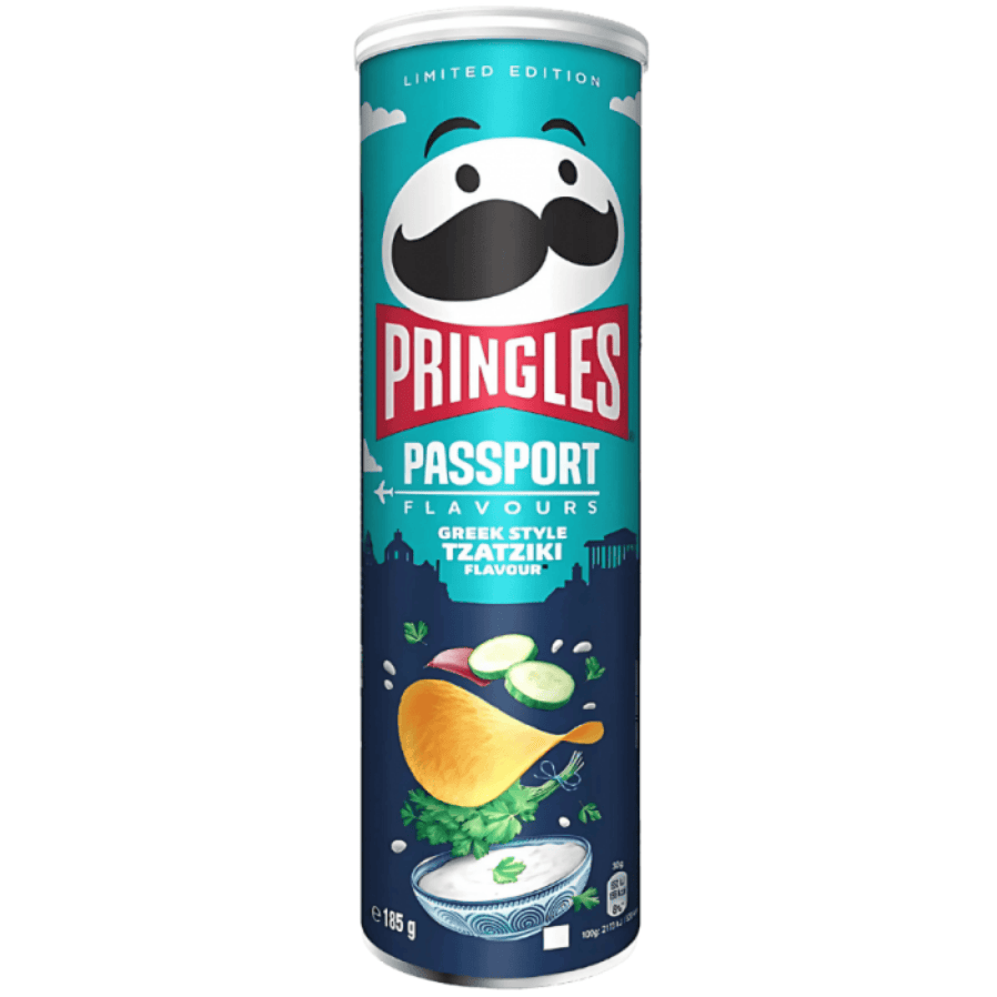 Pringles Passport Greek Tzatziki 19 X 165 G
