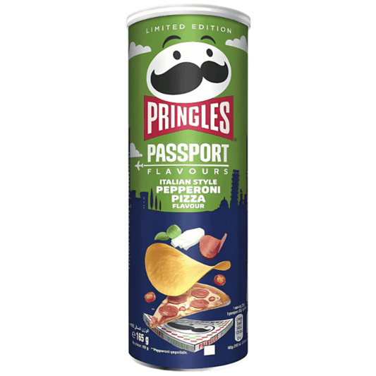 Pringles Passport Italian Pepperoni Pizza 19 X 165 G