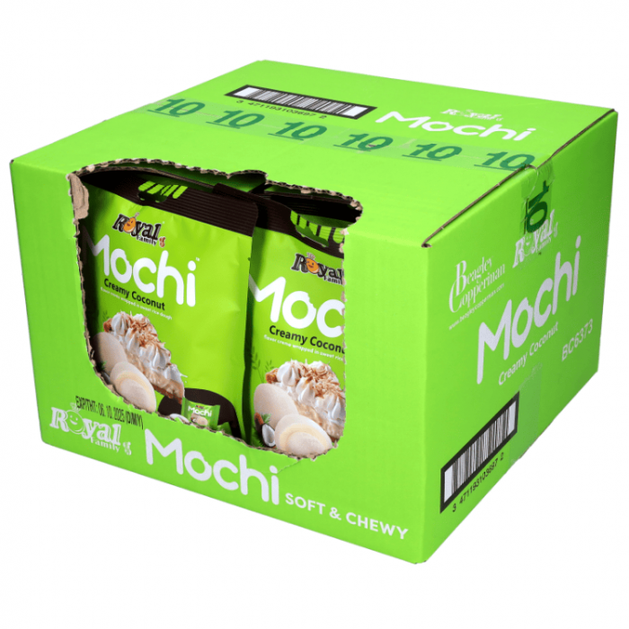 Royal Family Mochi Creamy Coconut 12 X 120 G