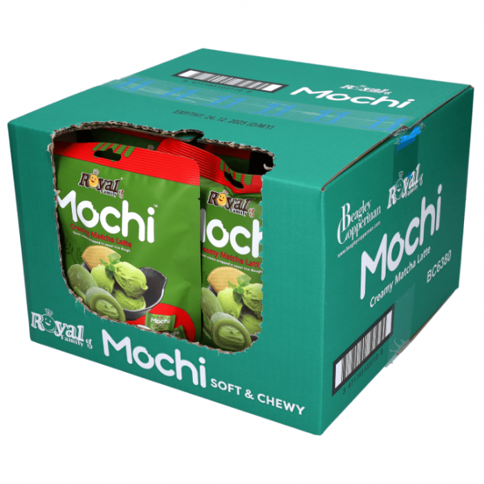 Royal Family Mochi Creamy Matcha Latte Storpack