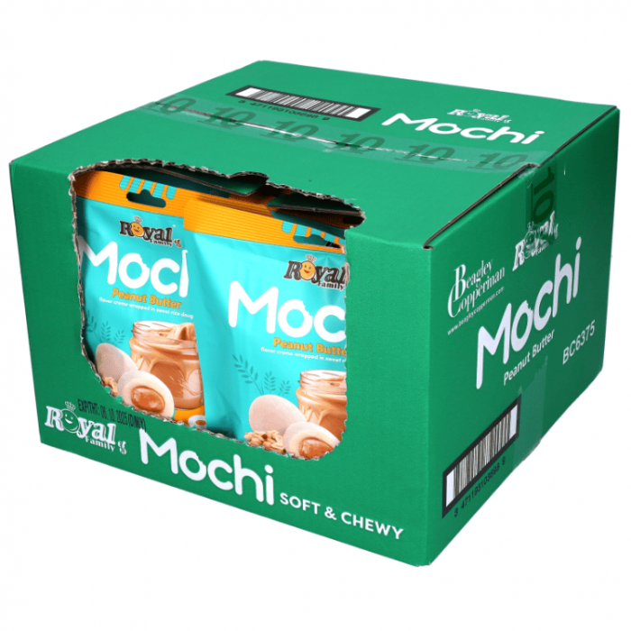 Royal Family Mochi Peanut Butter Storpack