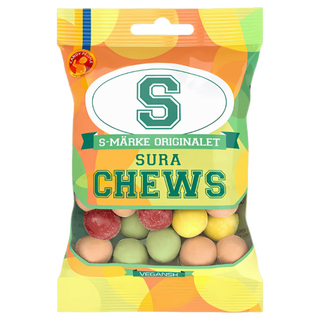 S-Märke Chews Sura 18 X 70 G
