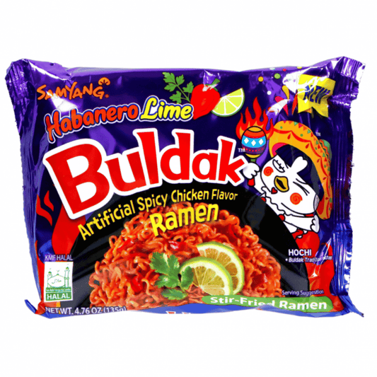 Samyang Buldak Habanero Lime 40 X 135 G