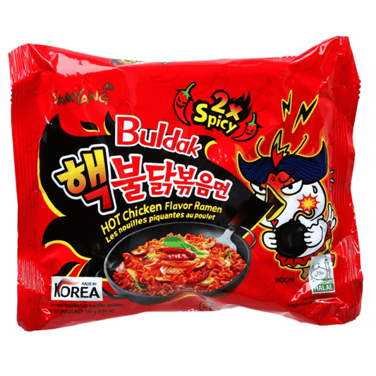Samyang Buldak Hot Chicken 2X Spicy 40 X 140 G