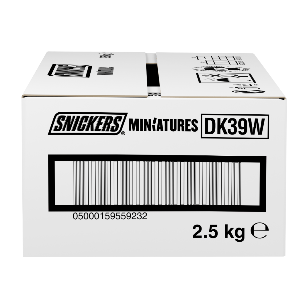 Snickers Miniatures 2,5 KG Box