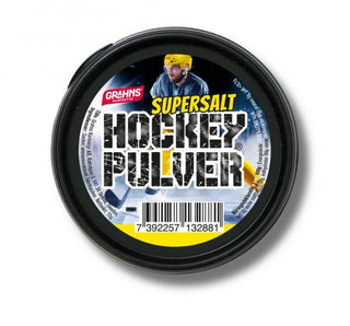 Supersalt Hockeypulver 12g – Klassisk Saltlakrits för En Äkta Hockeykänsla