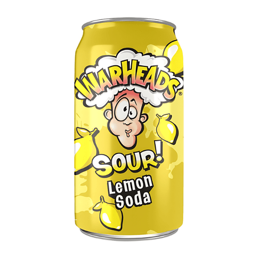 Warheads Sour Soda Lemon 355 ML