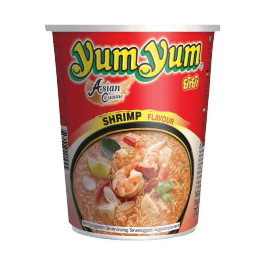 Yum Yum Cup Noodle Shrimp Tom Yam 70 g - Autentisk Thaismak till Bästa Pris