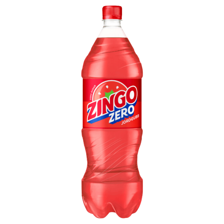 Zingo Jordgubb Sockerfri 8 X 1,5 L