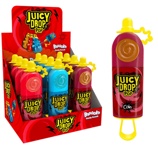 Bazooka Juicy Drop Pop 12 X 26 G