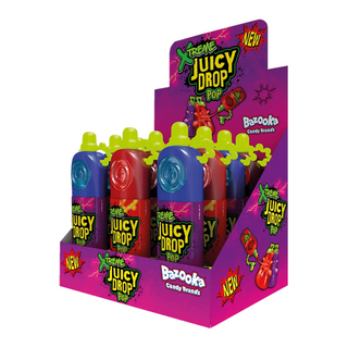Bazooka Juicy Drop Pop Xtreme 12 X 26 G