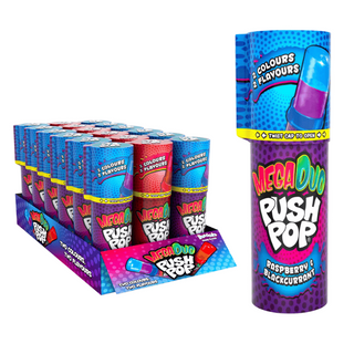 Bazooka Push Pop Mega Duo 18 X 30 G