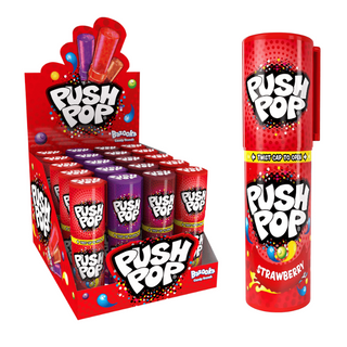 Bazooka Push Pop Mix 20 X 15 G