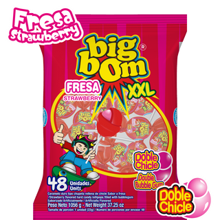 Big Bom XXL Strawberry 48 X 25 G