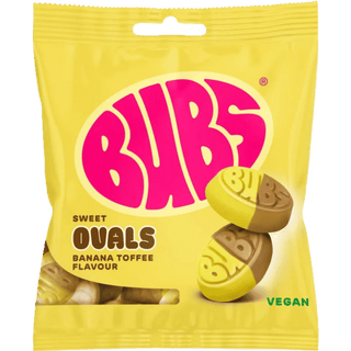 BUBS Banana Toffee Ovals 155 g