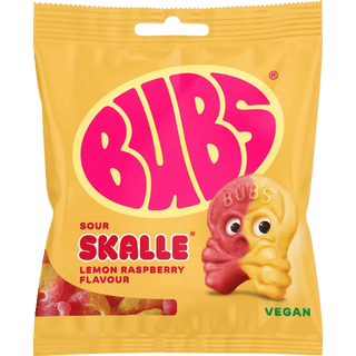 BUBS Lemon Raspberry SKALLE 12 X 155 G