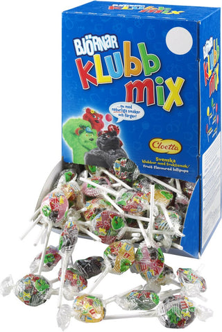 Cloetta Klubbmix Björnar automat 180 X 11 G