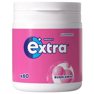 Extra Bottle Bubblemint 6 X 84 G