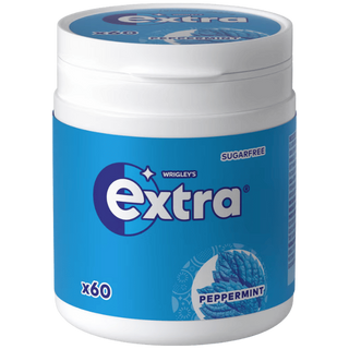 Extra Bottle Peppermint 6 X 84 G