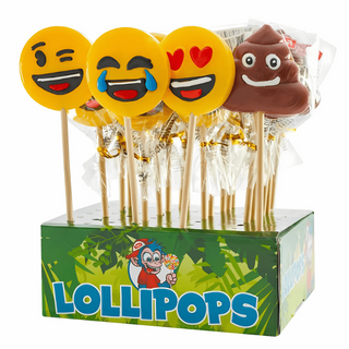 Felko Emoticon Pops 24 X 40 G