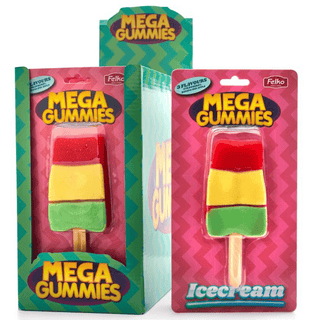 Felko Mega Gummies Ice Cream