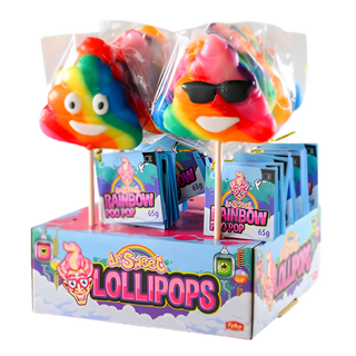 Felko Rainbow Poo Pops 16 X 65 G