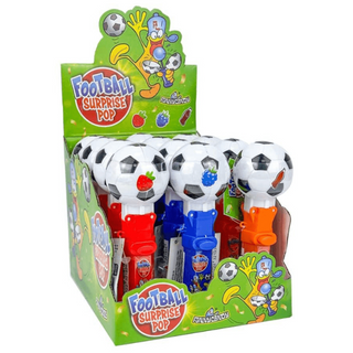 Funny Candy Football Surprise Pop 12 X 10 G