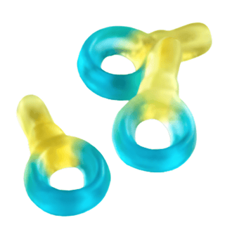 Haribo Nappar Blå Hallon & Citron 3,5 KG