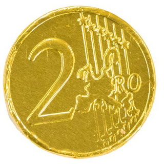 Laica Choklad Guldpengar Euro 6 KG