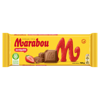 Marabou Jordgubb 160 g