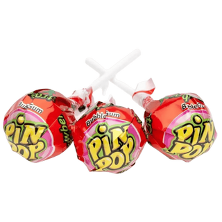 Pin Pop Strawberry Bubbelgum Center 1,062 KG