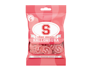 S-Märke Original Hallonsura 18 X 80 G