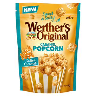 Werthers Caramel Popcorn Salted Caramel 12 X 140 G